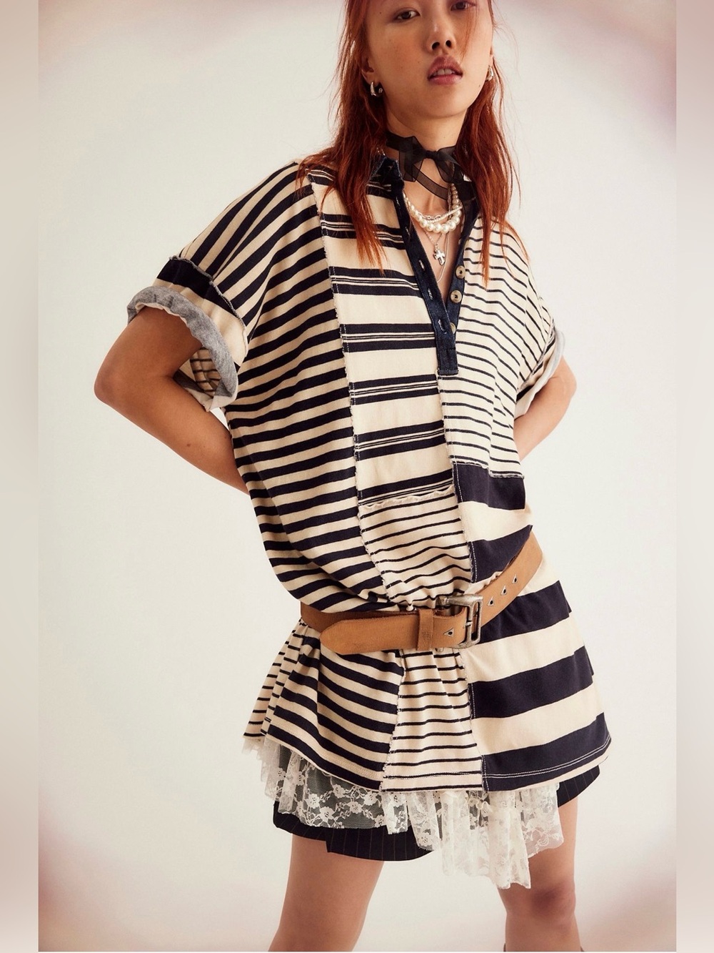 Free People Charlie Tee Mini Dress